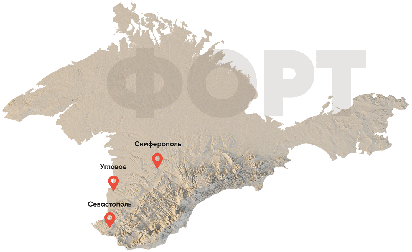 Карта Крыма